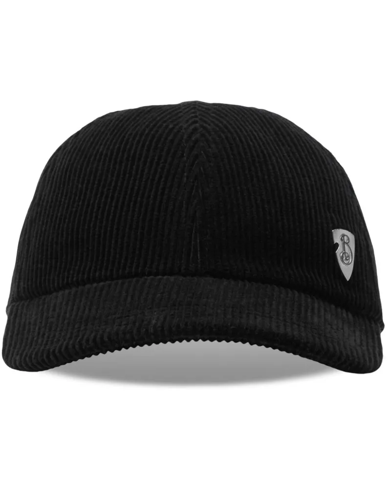 Burberry Baseballkappe aus Cord - Schwarz Schwarz