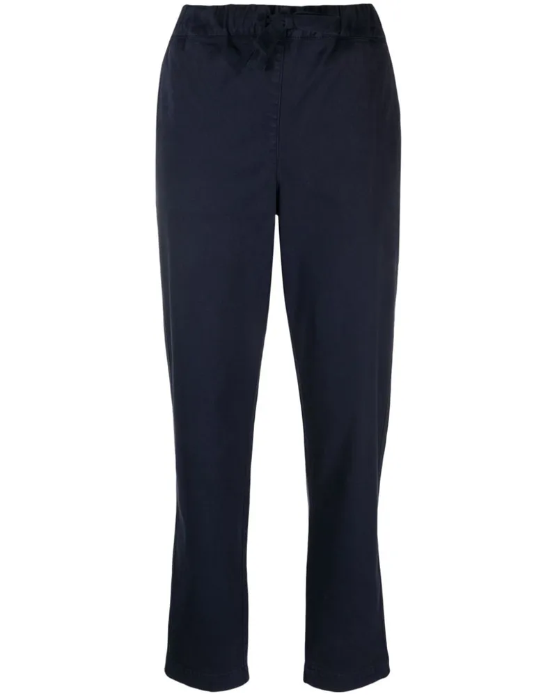 Semicouture Tapered-Hose mit Kordelzug Blau