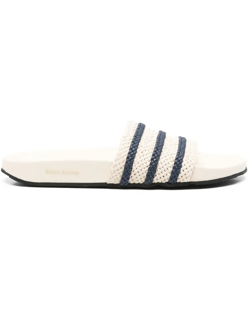 adidas x Wales Bonner Adilette Pantoletten - Weiß Weiß