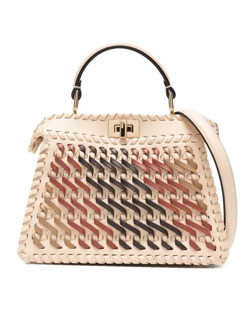 Fendi Peekaboo ISeeU Handtasche - Nude Nude