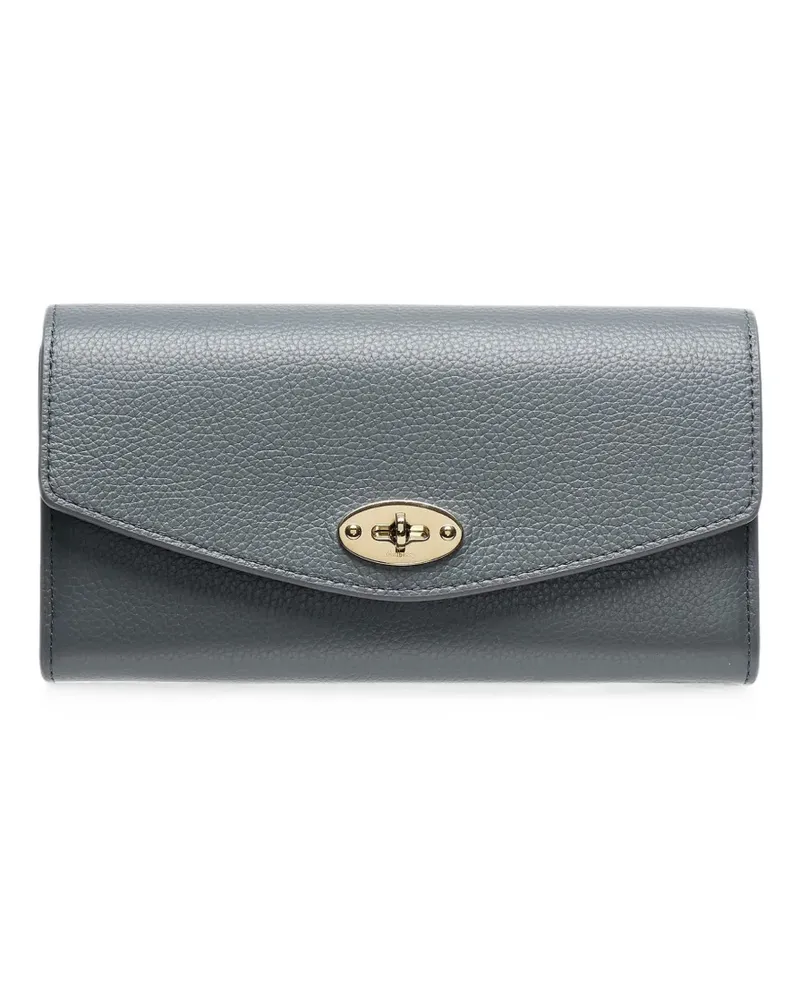 Mulberry Darley grained-leather wallet - Grau Grau