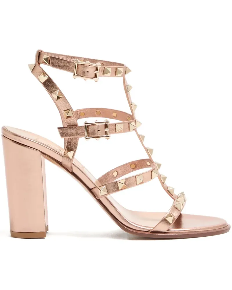 Valentino Garavani Rockstud Sandalen 90mm - Rosa Rosa