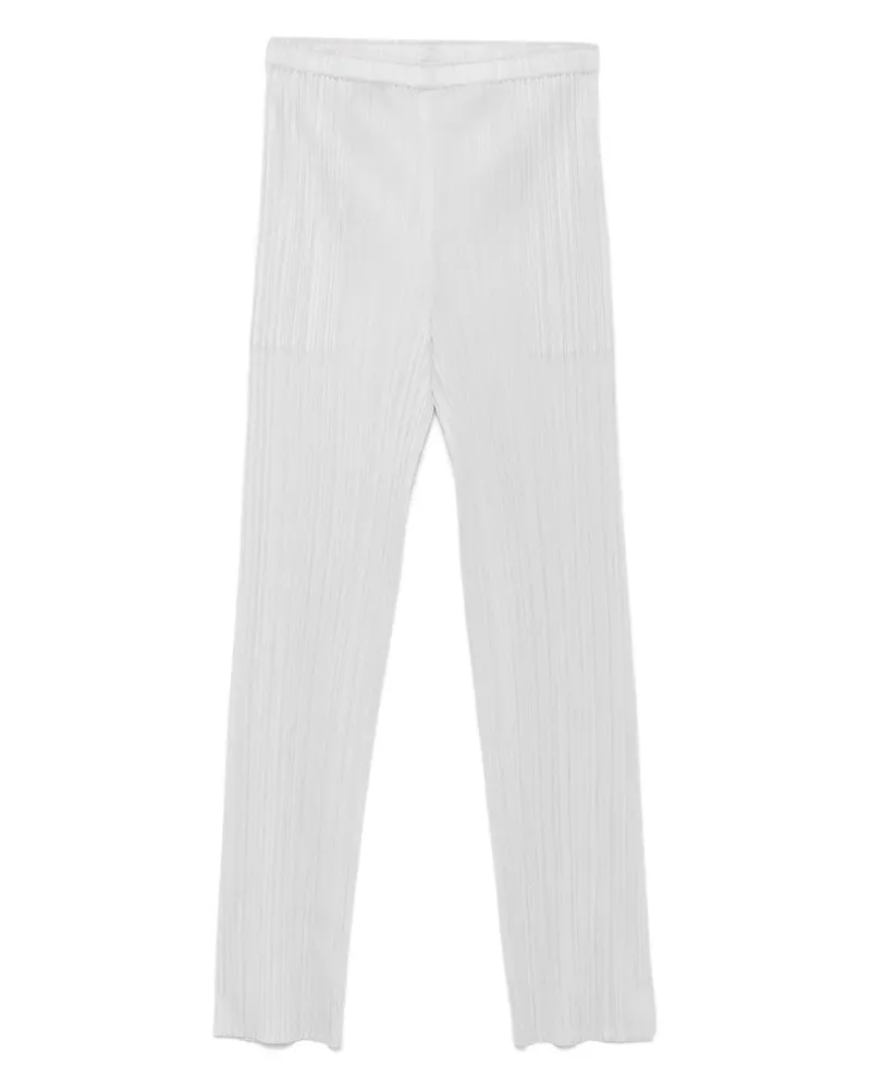 Issey Miyake Hose mit Falten - Grau Grau