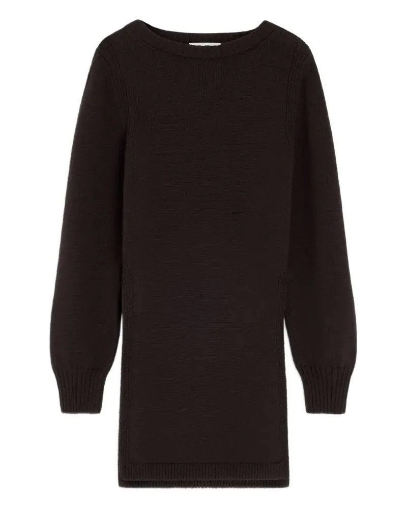 Christophe Lemaire Pullover mit Seitenschlitz - Braun Braun