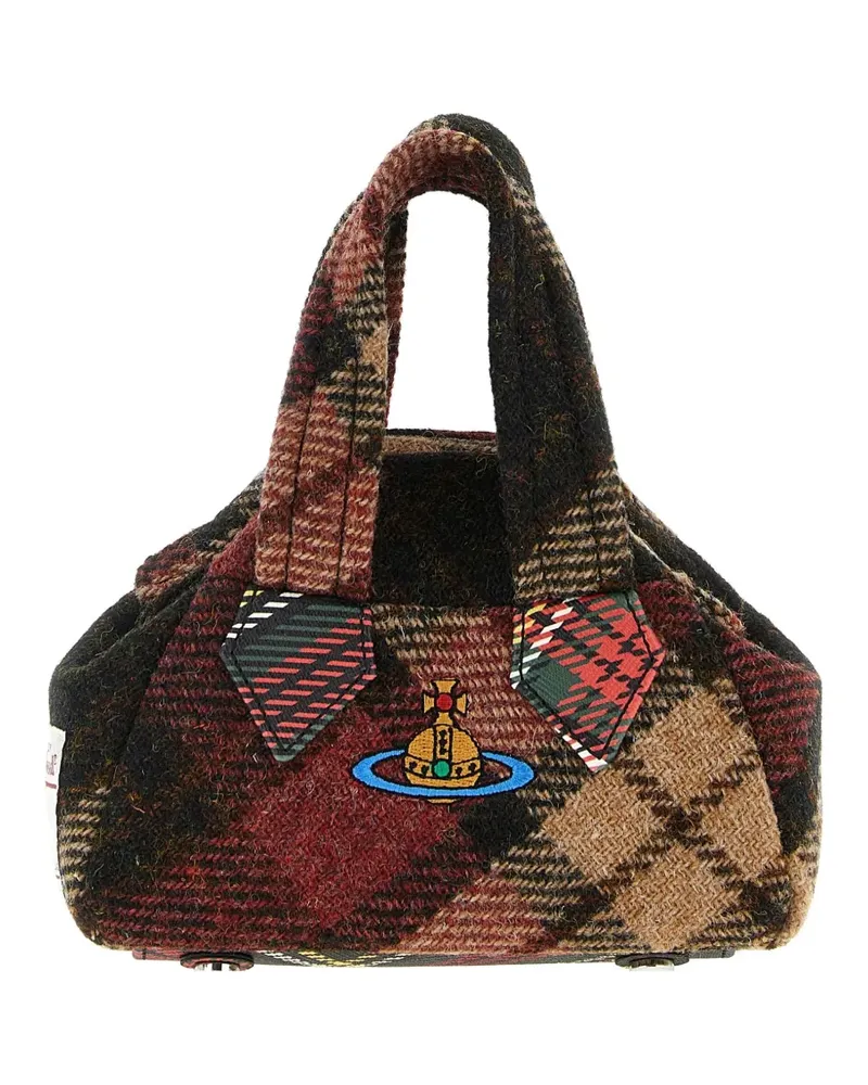 Vivienne Westwood mini Archive Yasmine tote bag - Braun Braun