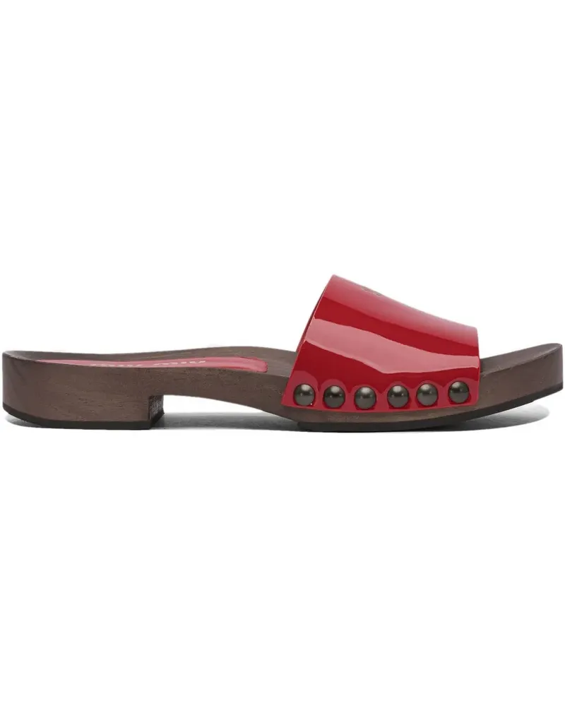 Miu Miu Sandalen aus Lackleder - Rot Rot