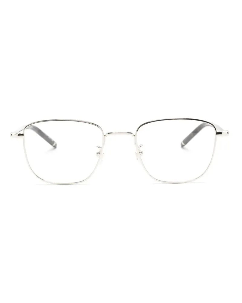 Montblanc Eckige Brille in Schildpattoptik - Gold Gold