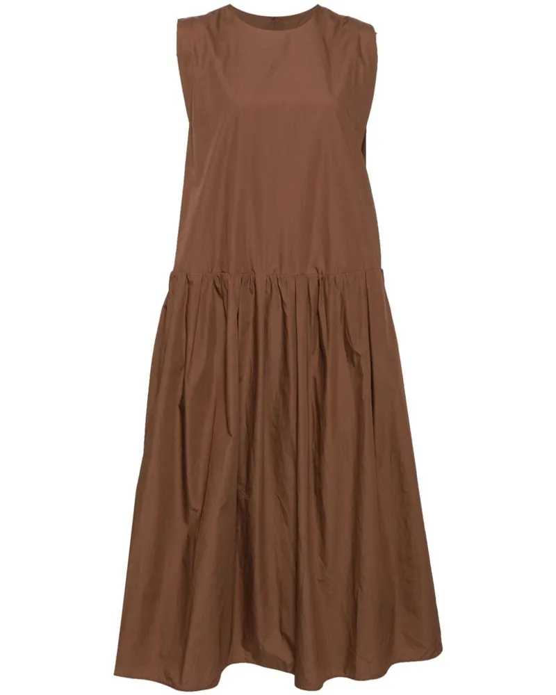 JNBY Ärmelloses A-Linien-Kleid - Braun Braun