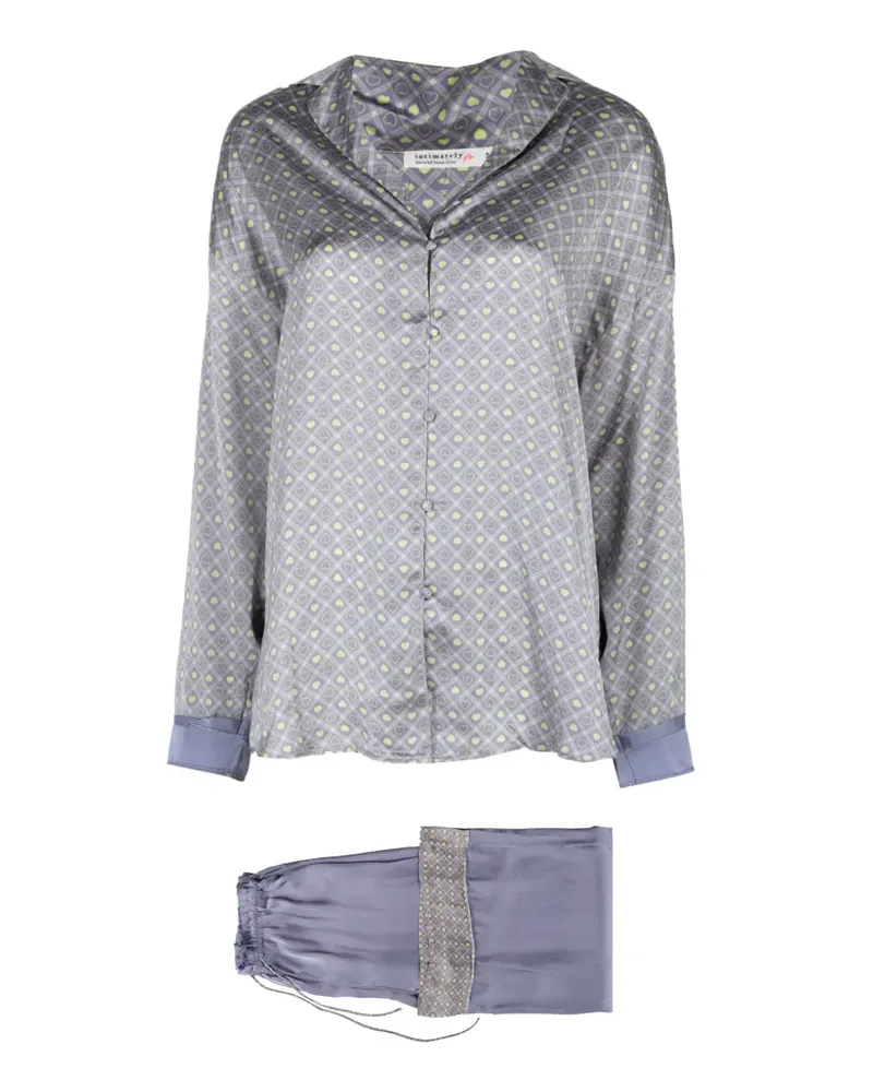 Free People Pyjama mit Kordelzug - Violett Violett