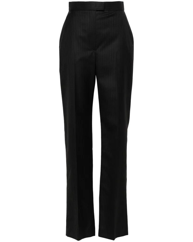 Alexander McQueen Hose mit Nadelstreifen - Grau Grau