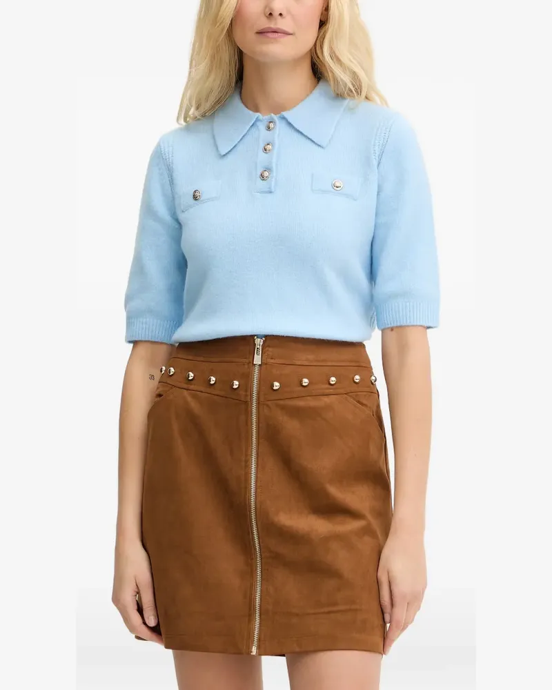 Morgan Msofi short-sleeve polo-shirt - Blau Blau