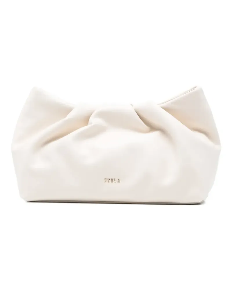 Furla Mini Delia Clutch - Nude Nude