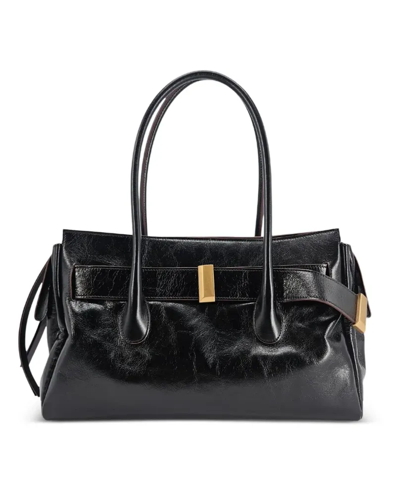 FESTA Milano Emeralda Schultertasche - Schwarz Schwarz