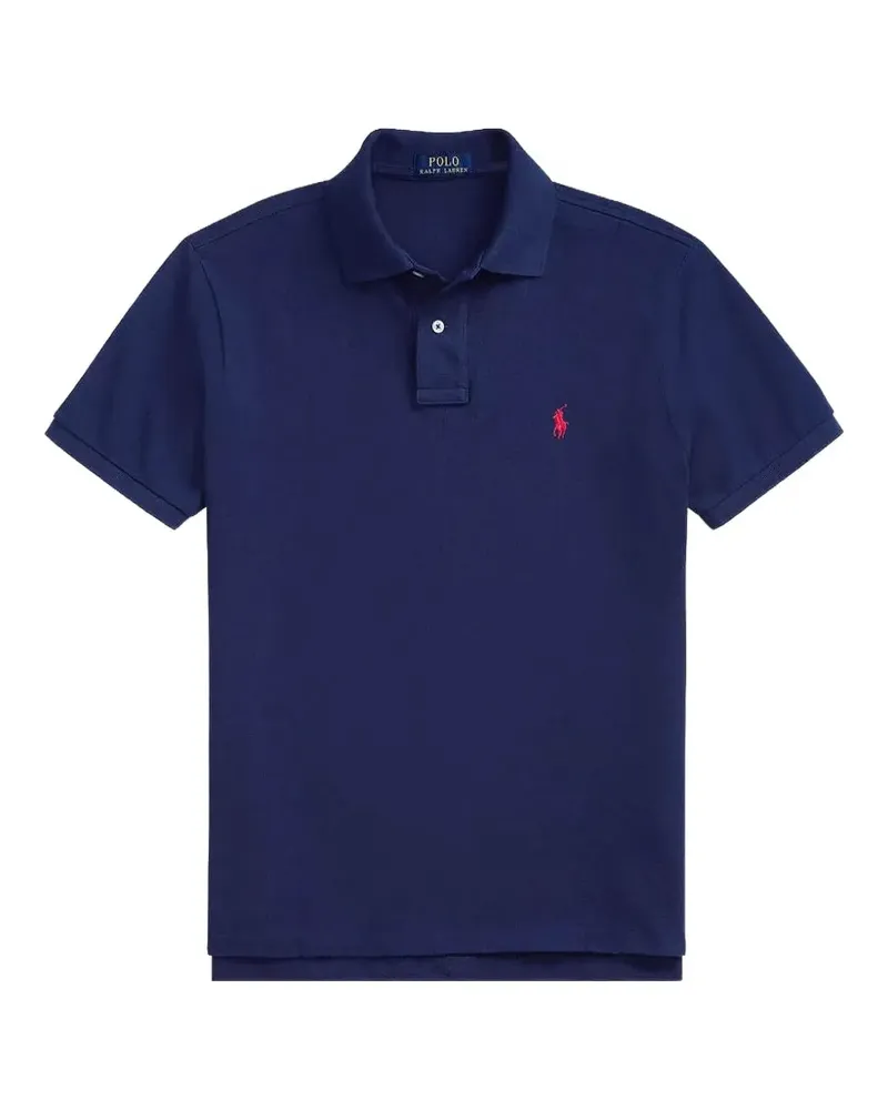 Ralph Lauren Poloshirt mit Logo-Stickerei - Blau Blau