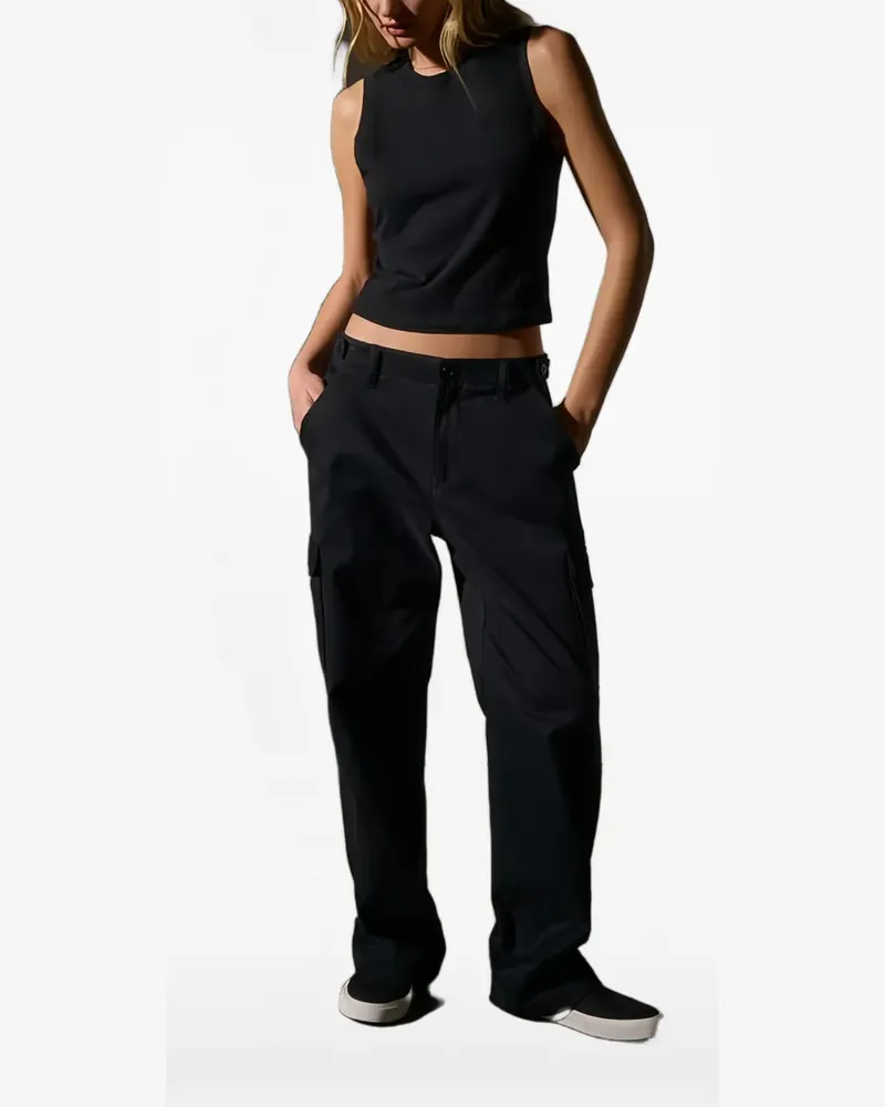 James Perse cropped tank top - Schwarz Schwarz