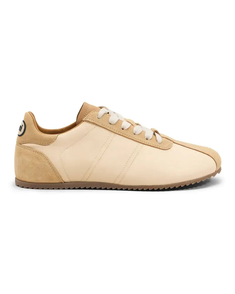 AMI Paris Weiche Sneakers aus Nylon - Nude Nude