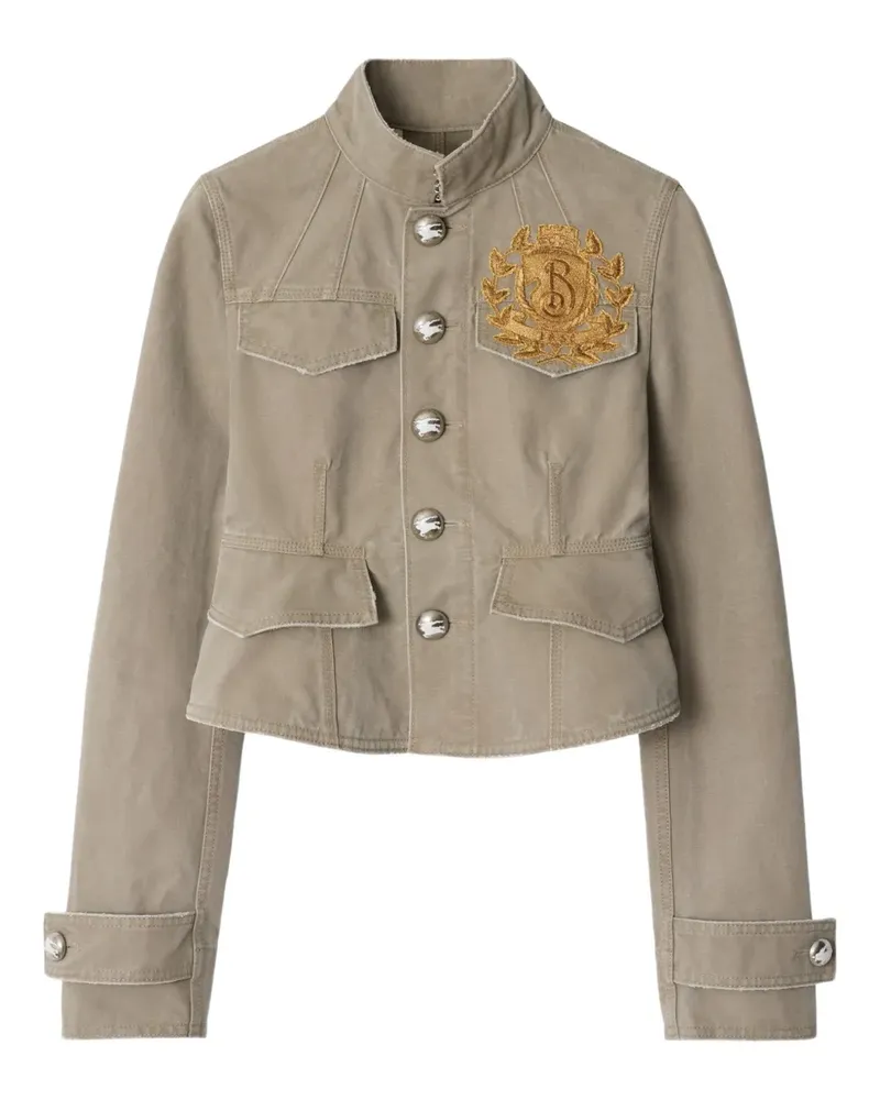 Burberry B Crest Jacke - Nude Nude