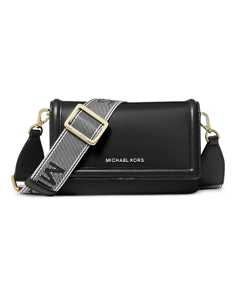 Michael Kors Kleine Jet Set Umhängetasche - Schwarz Schwarz