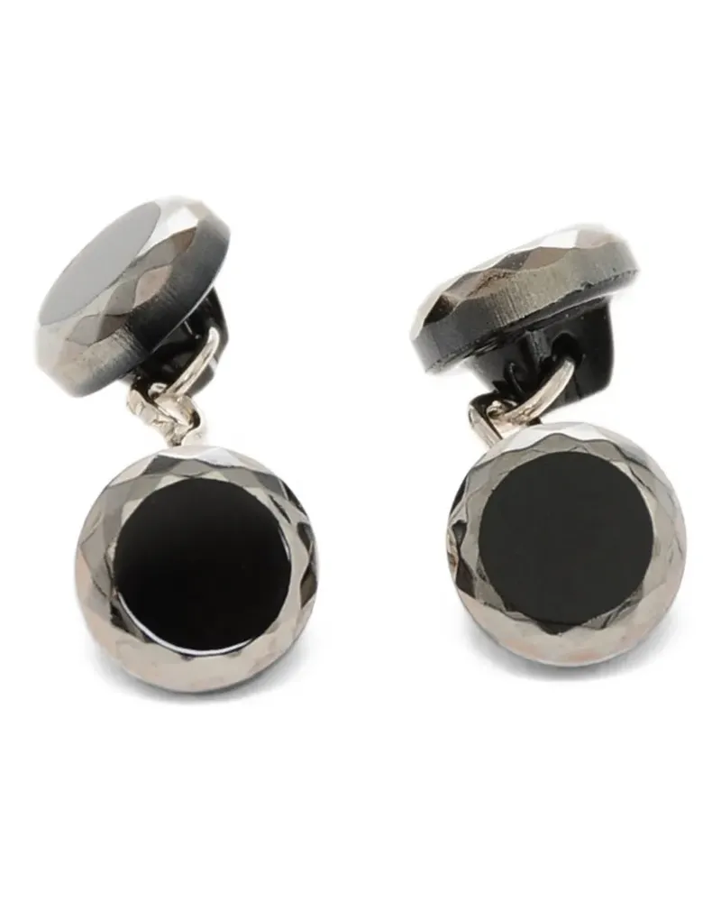 Corneliani Swarovski crystal cufflinks - Silber Silber
