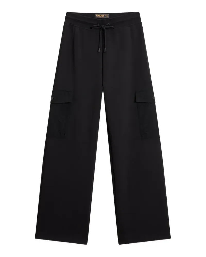 Woolrich Cargohose mit Kordelzug - Schwarz Schwarz