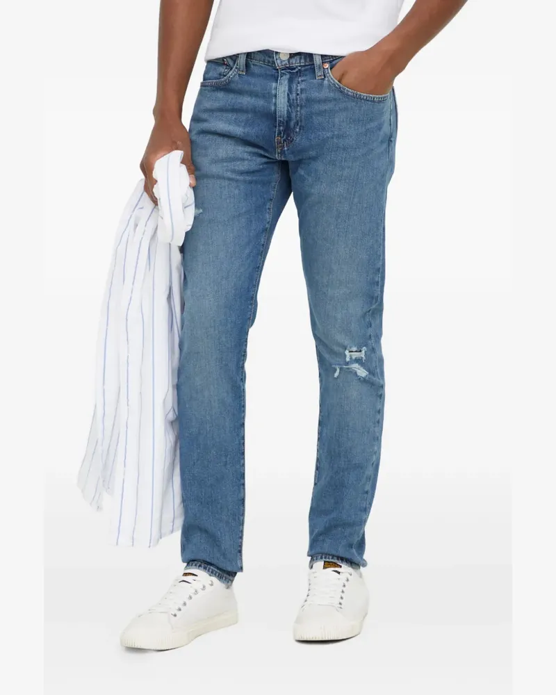 Levi's 512 Jeans im Distressed-Look - Blau Blau