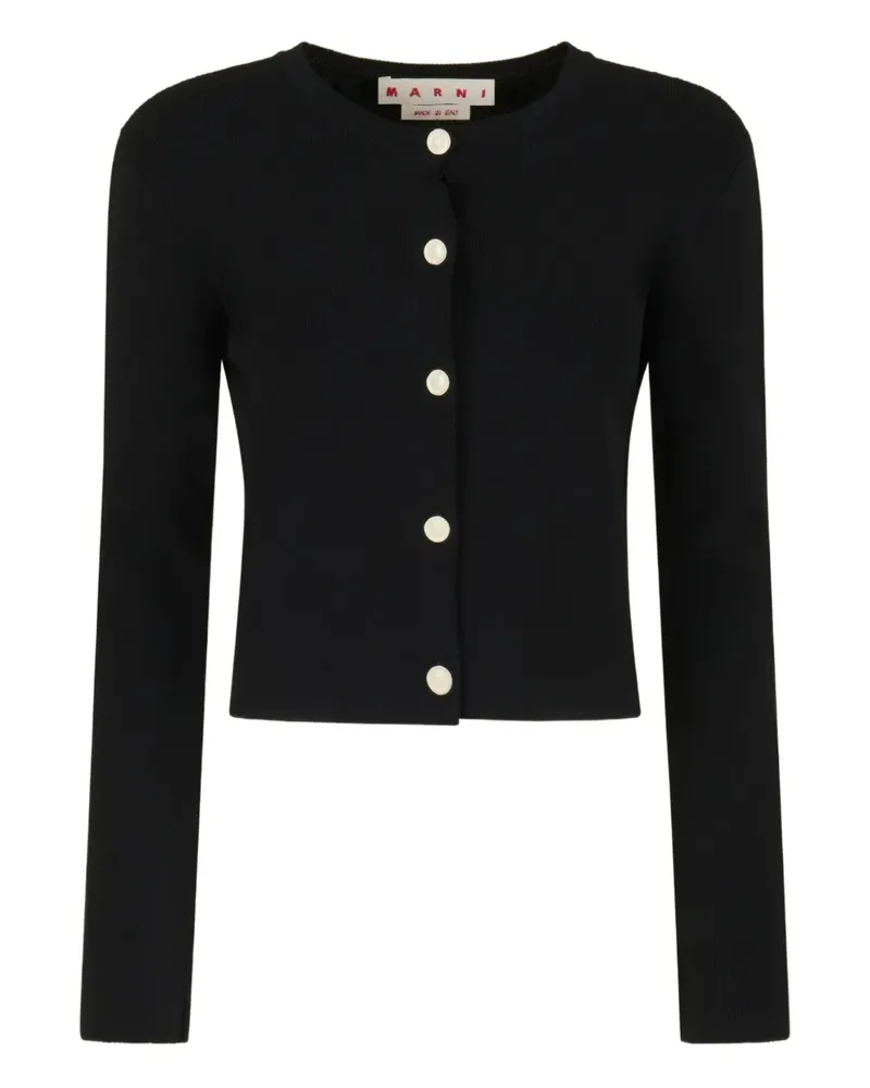 Marni Geknöpfter Cardigan - Schwarz Schwarz