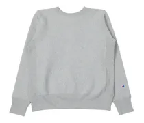 Pullover mit Logo-Stickerei - Grau