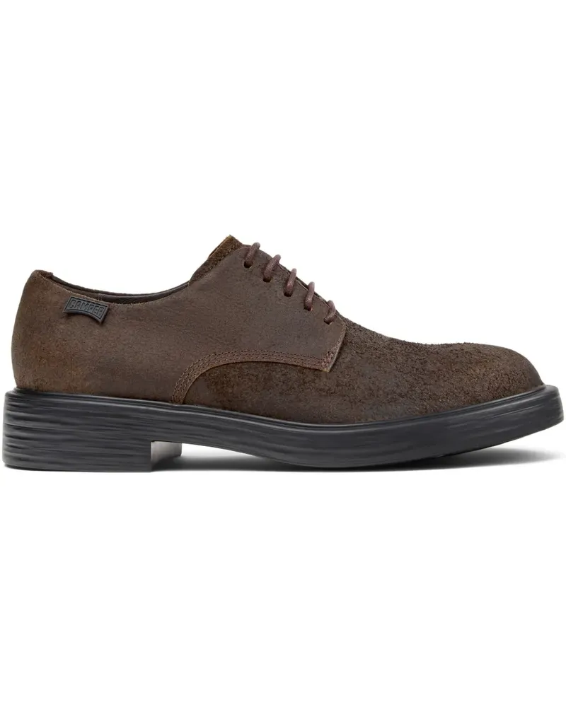 Camper Dean Schnürschuhe aus Nubukleder - Braun Braun