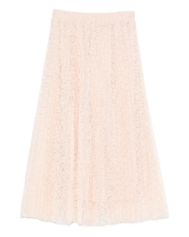 Ermanno Scervino pleated midi skirt - Rosa Rosa