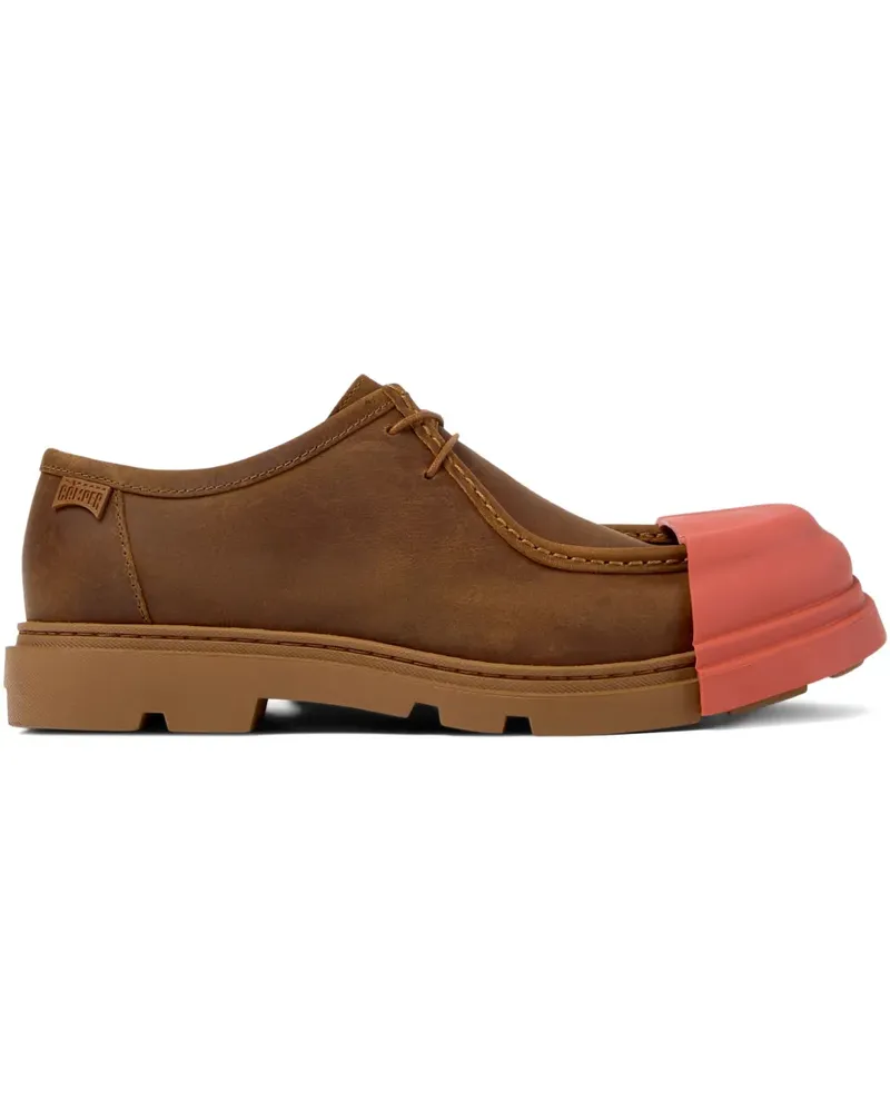 Camper Schuhe mit Zehenkappe aus Leder - Braun Braun