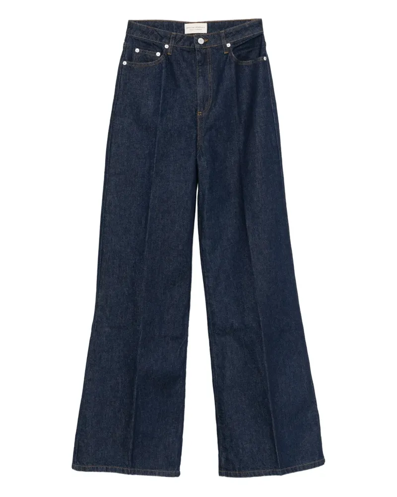 Officine Generale Jeans mit weitem Bein - Blau Blau