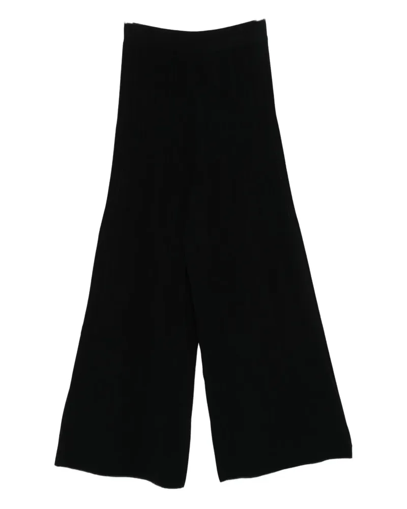 Max Mara Hose mit elastischem Bund - Schwarz Schwarz