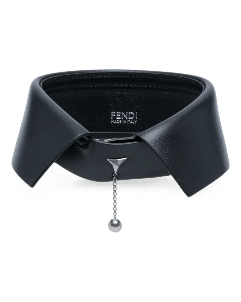 Fendi 5 Sisters Kragen-Halskette - Schwarz Schwarz