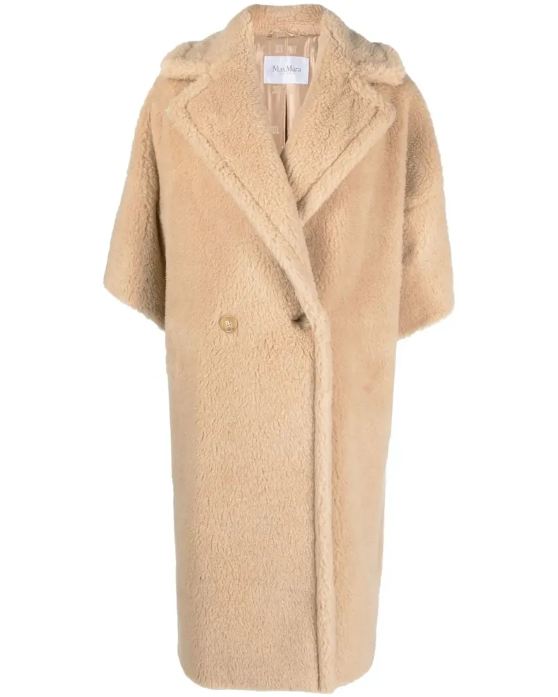 Max Mara Doppelreihiger Mantel - Nude Nude