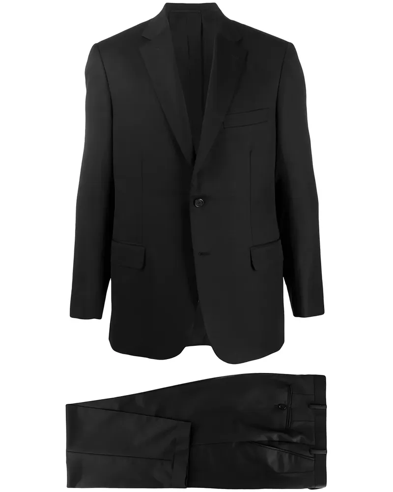 Brioni Einreihiges Sakko - Schwarz Schwarz