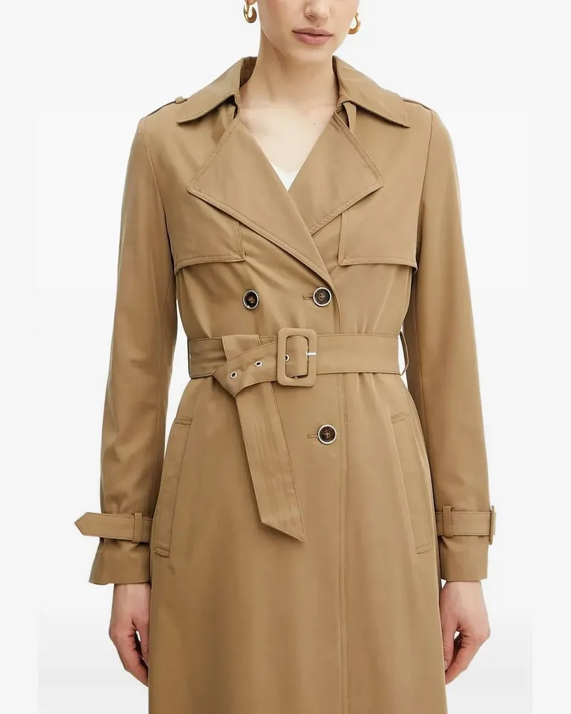 Guess Maya Trenchcoat mit Gürtel - Nude Nude