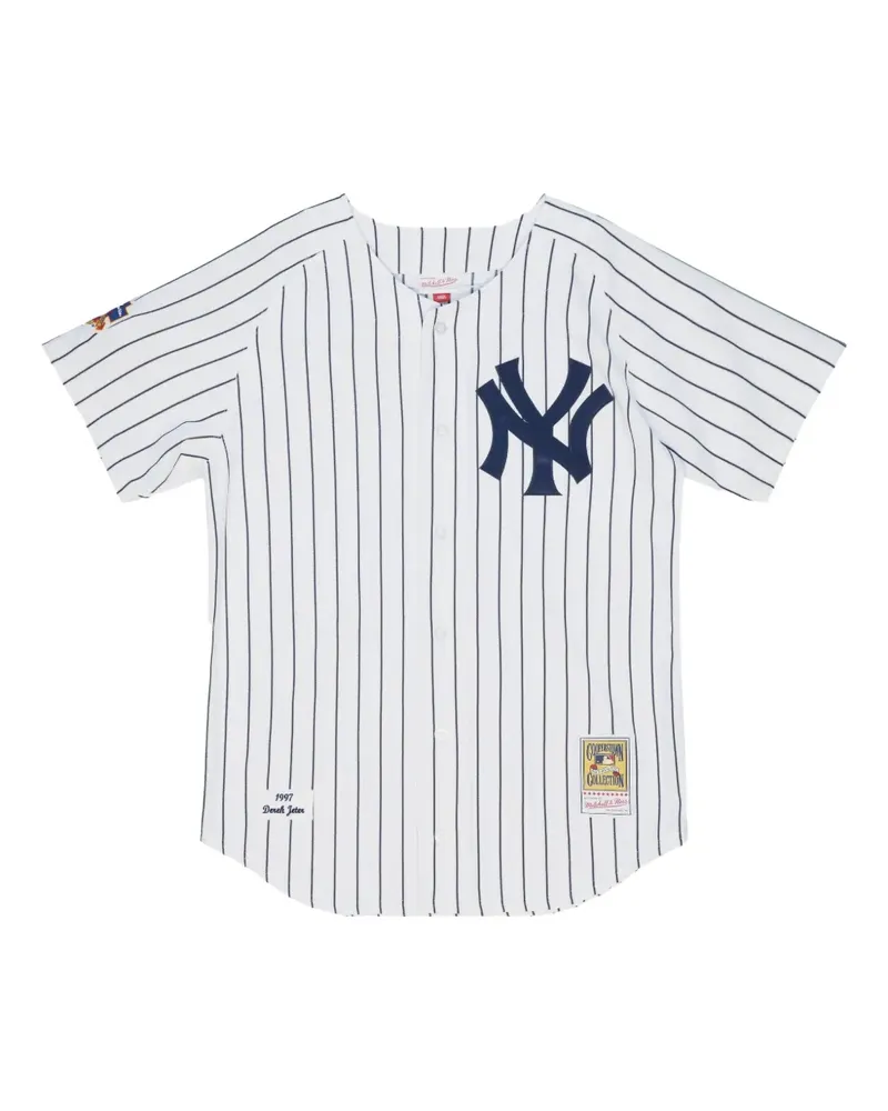 Mitchell & Ness Derek Jeter MLB New York Yankees 97 Hemd - Weiß Weiß