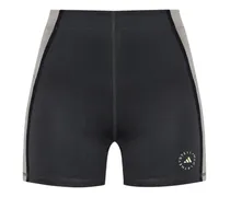 Zweifarbige Shorts - Grau