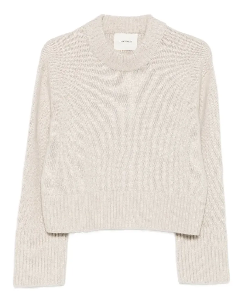 Lisa Yang Gerippter Sony Pullover - Nude Nude