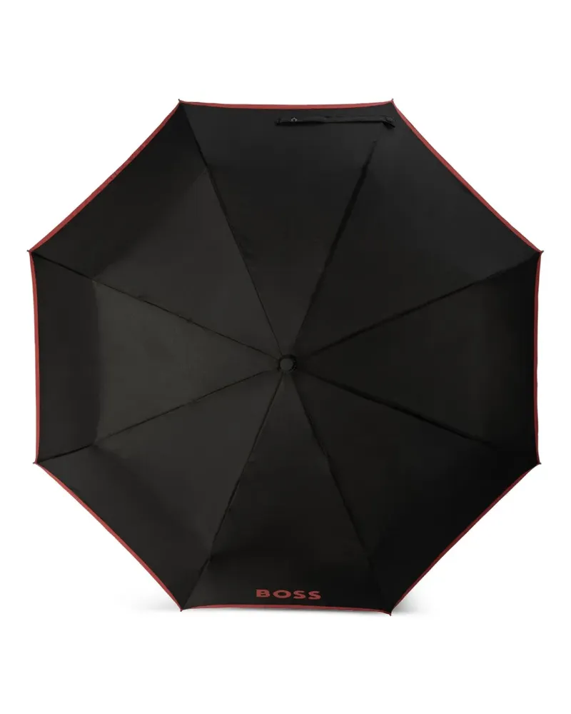 HUGO BOSS Regenschirm mit Logo-Print - Rot Rot