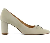 Pumps mit Schleife - Nude