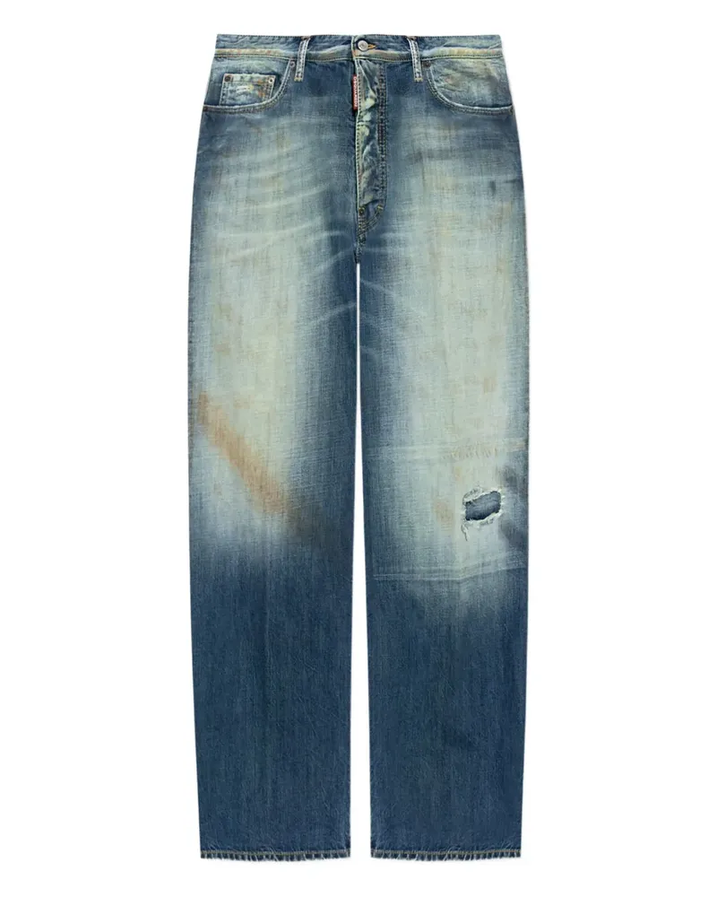Dsquared2 Jeans im Distressed-Look - Blau Blau