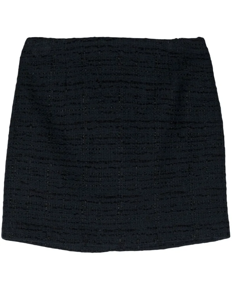 Tagliatore May Tweed-Minirock - Blau Blau