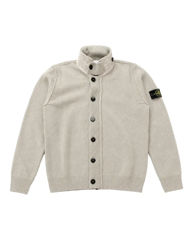 Stone Island Pullover mit Logo-Patch - Nude Nude