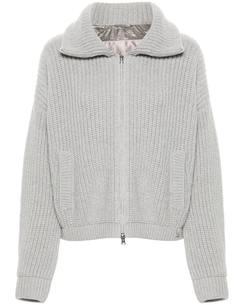 Herno Resort Cardigan Grau