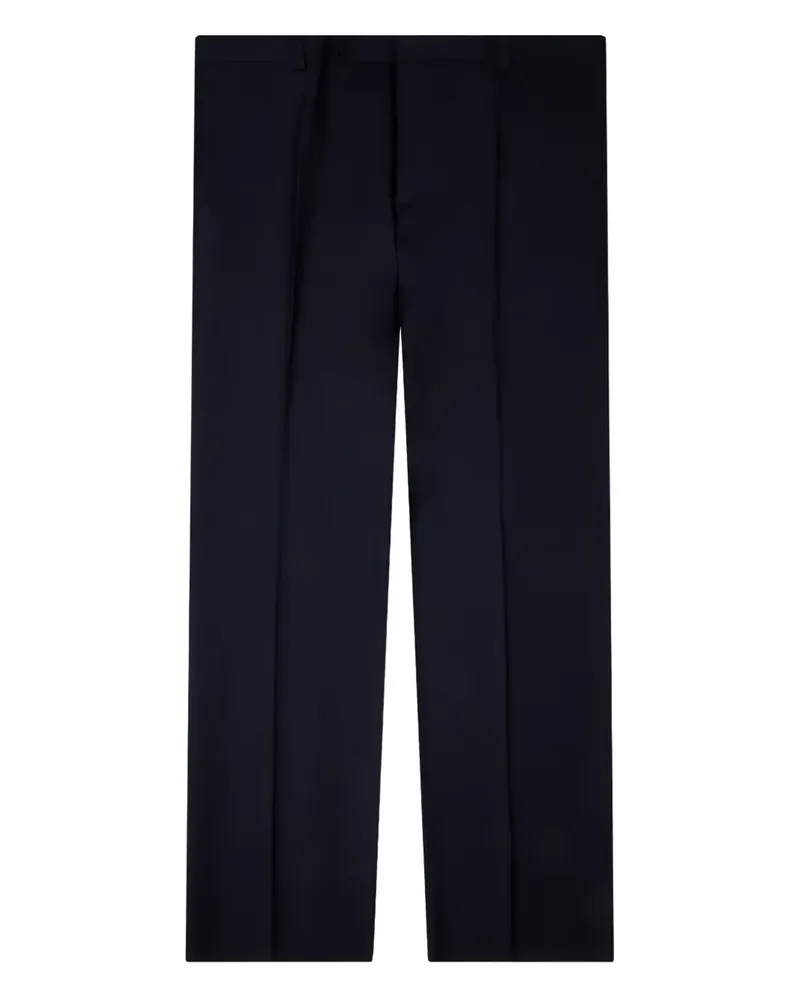 Jil Sander Hose mit Bügelfalten - Blau Blau
