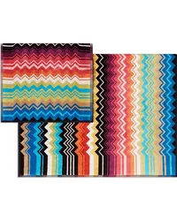 Missoni Home Giacomo Set aus zwei Badetüchern Mehrfarbig