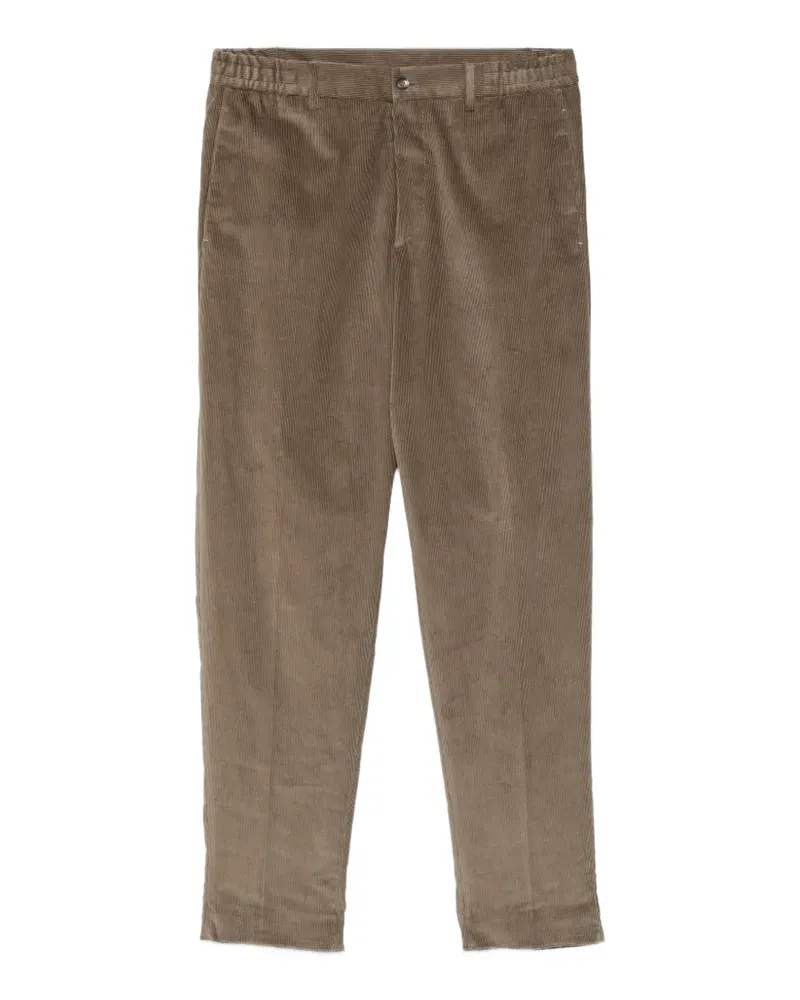 Tagliatore Klassische Cordhose - Grün Grün