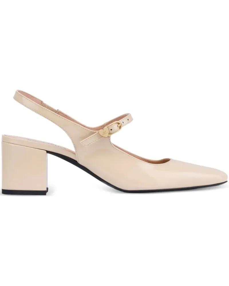 Moschino Pumps mit Riemen - Nude Nude