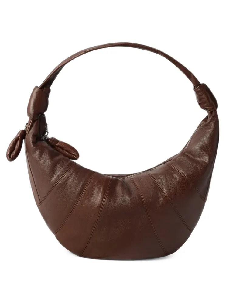 Christophe Lemaire Fortune Croissant Tasche aus Ziegenleder - Braun Braun